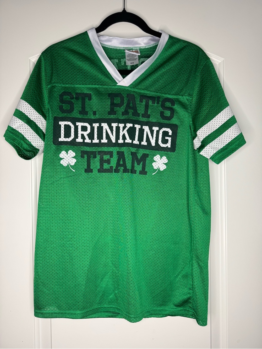 Spencer's Green and White St. Patrick’s Day Mesh Jersey